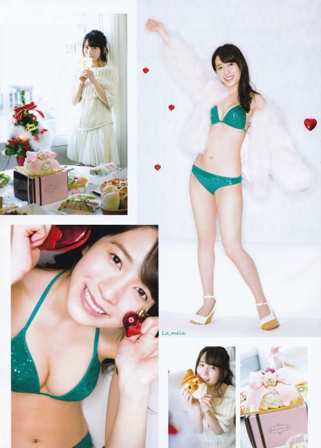 【ゆかるんのハピネスXmasデート】AKB48・佐々木優佳里(21)の週刊誌水着画像