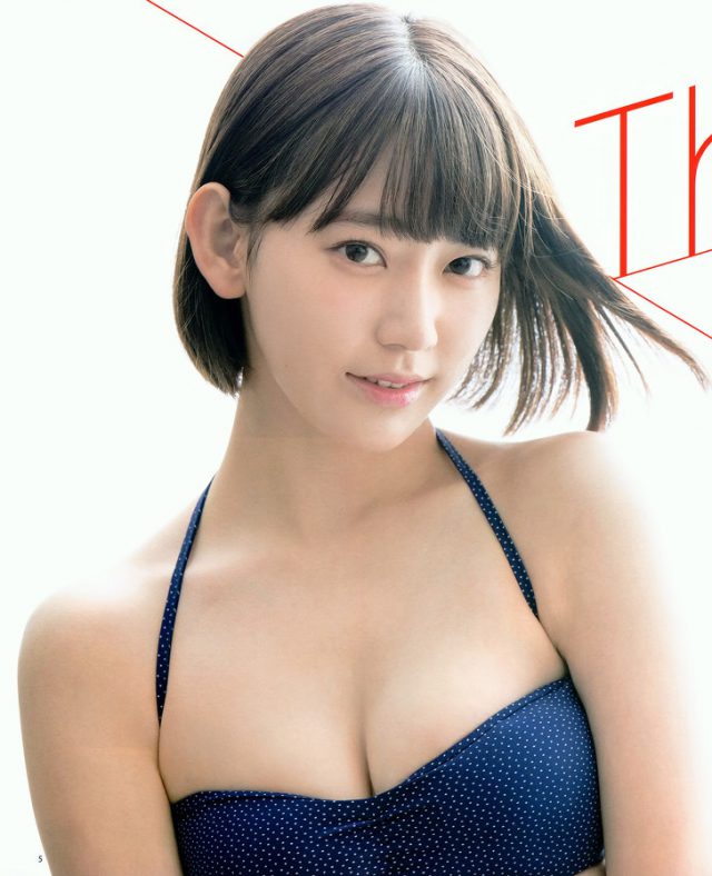 【マジで大人な夜景とビキニ！】HKT48・宮脇咲良(19)のBOMB!水着画像