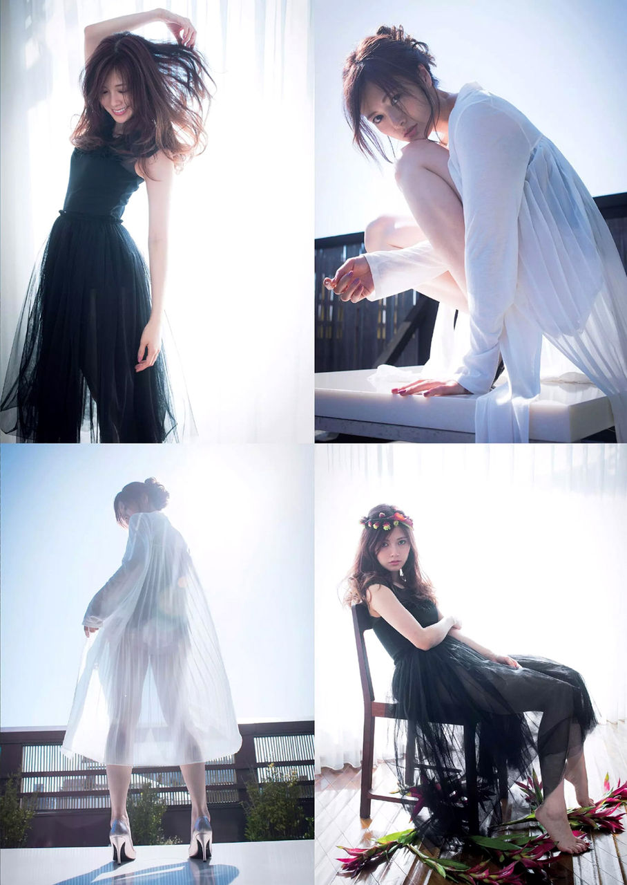 【美の花】乃木坂46・白石麻衣(24)の週刊誌グラビア画像