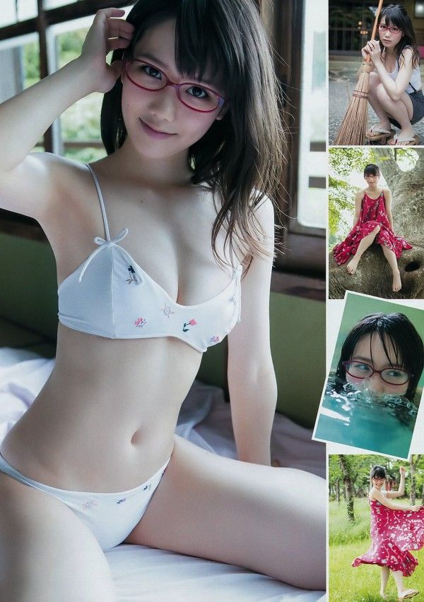 【クノイチノイフ！コラボグラビア】タレント・加藤里保菜(21)のヤングジャンプ水着画像