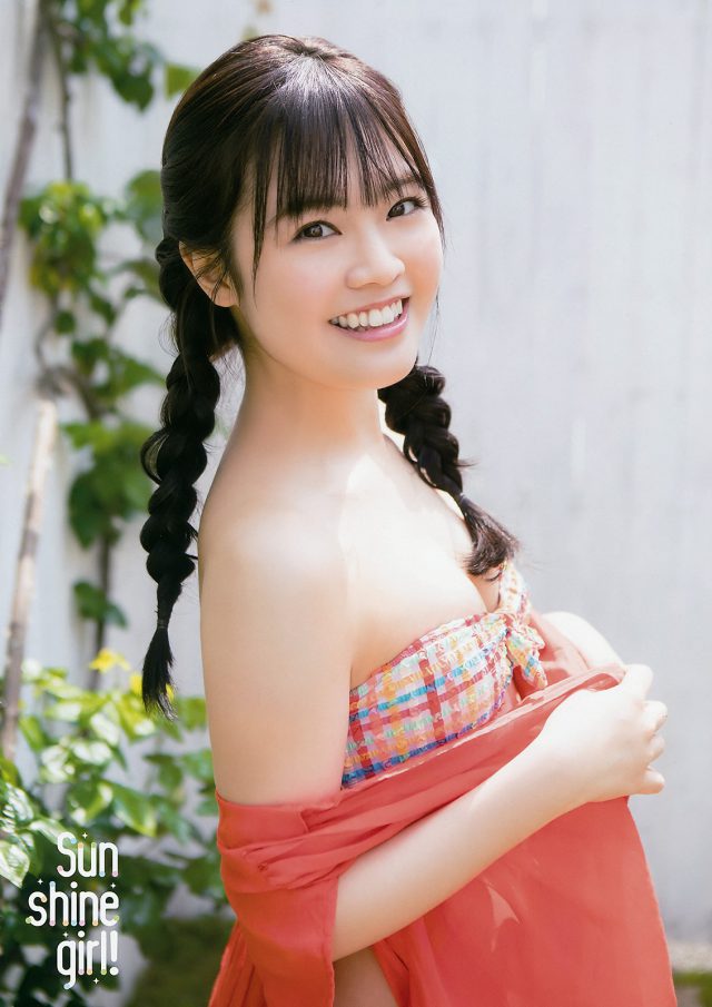 【Sun shine girl！】HKT48・本村碧唯(20)の週刊誌水着画像