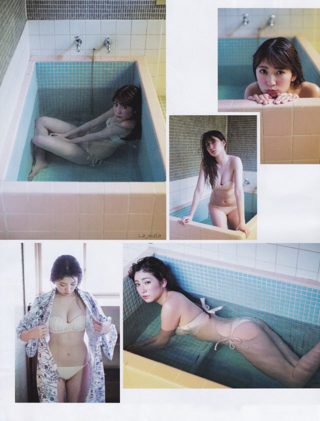 【君という花】NMB48・吉田朱里(20)の週刊誌水着画像
