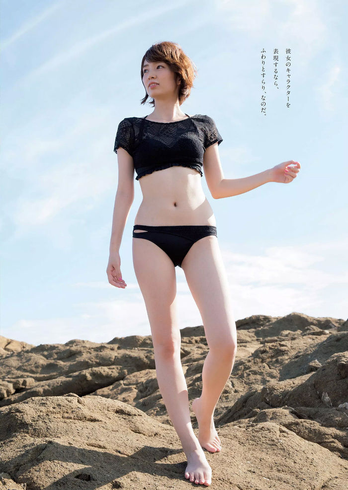 【2017年東レキャンペーンガール】モデル・朝香りほ(25)の週プレ水着画像