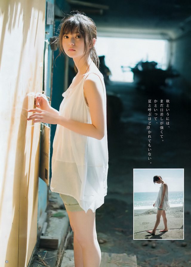 【秋だけど、まだ暑い日】乃木坂46・齋藤飛鳥(19)のヤングジャンプグラビア画像