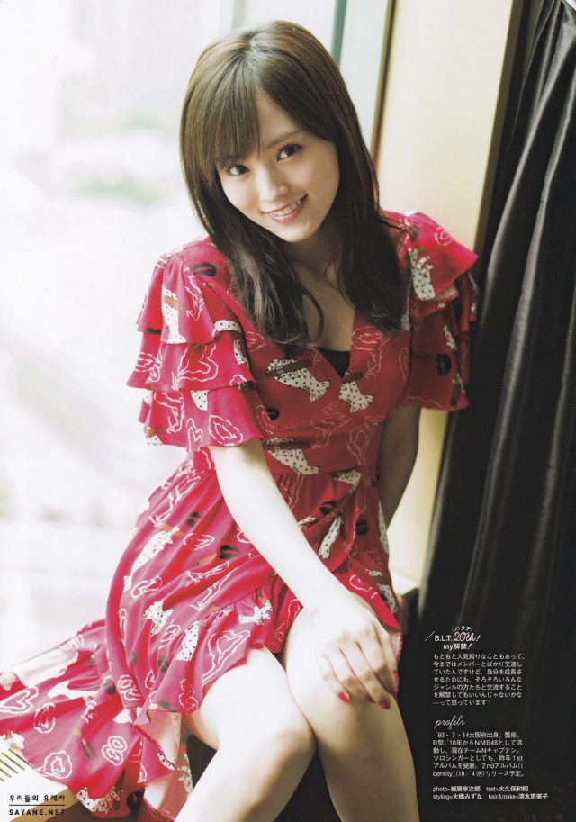 【SAYANE.NET】NMB48・山本彩(24)の週刊誌グラビア画像