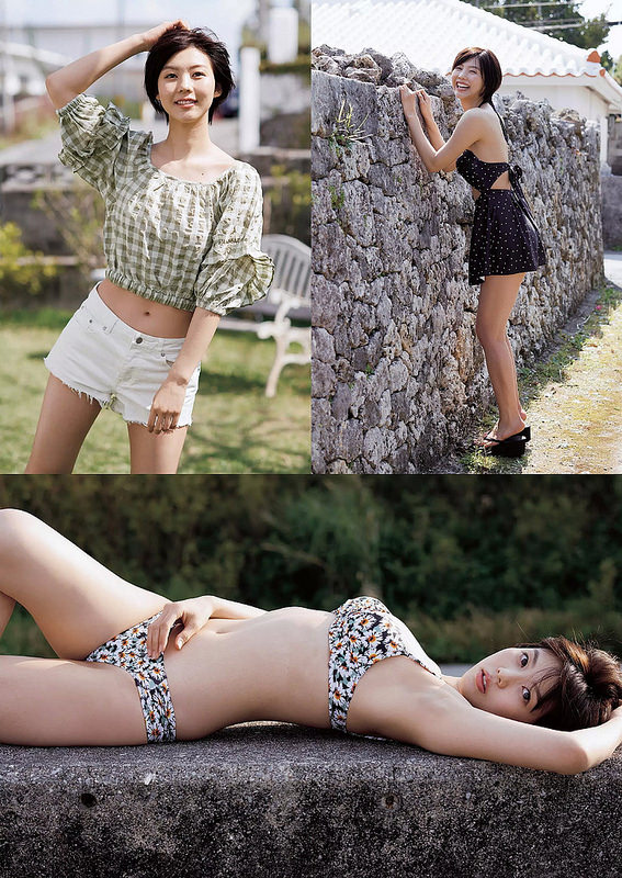 【原石の系譜】女優・松田紗和(20)の週プレ水着画像