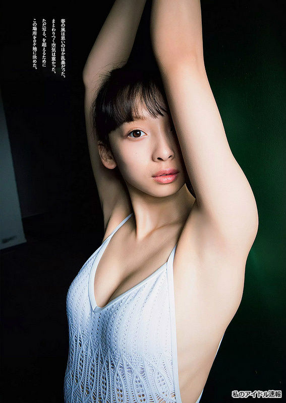 【暴風亜熱帯】女優・華村あすか(19)の週プレ水着画像