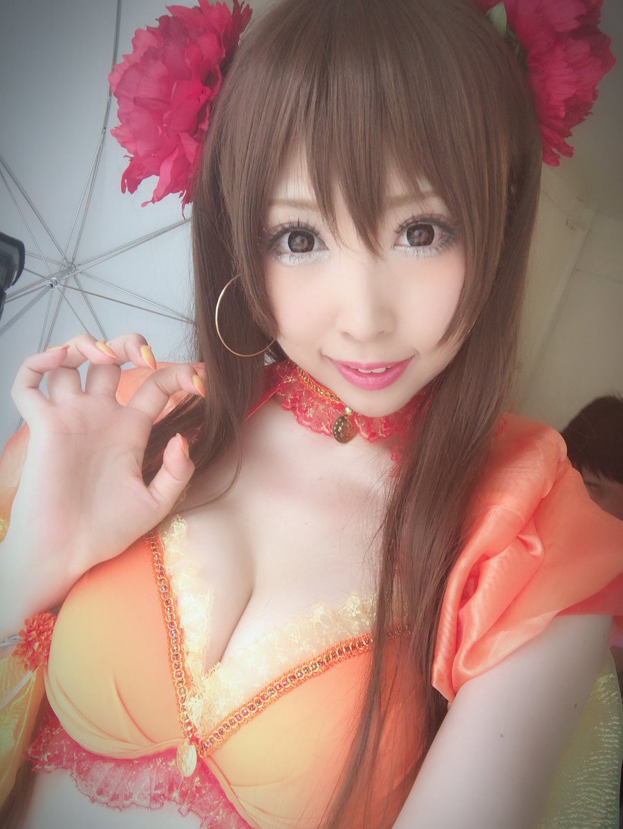 【Gカップ】コスプレイヤー・桃色れくの自撮りコスプレ水着画像 Part１
