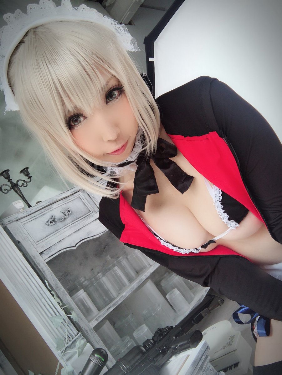 【Gカップ】コスプレイヤー・桃色れくの自撮りコスプレ水着画像 Part１