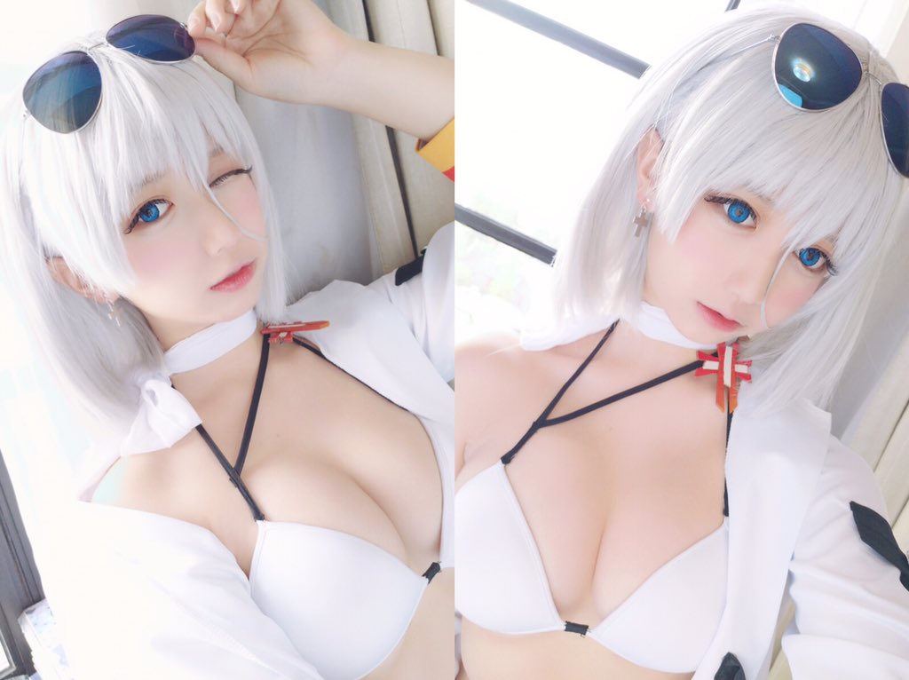 【巨乳】コスプレイヤー・Yami(20)の自撮り&オフショットコスプレ水着画像 Part４