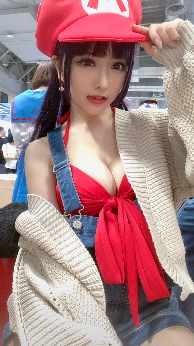 【Fカップ】コスプレイヤー・おもてちゃんの自撮りコスプレ水着画像 Part１