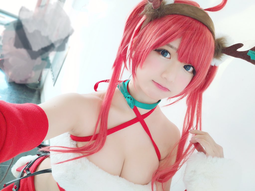 【巨乳】コスプレイヤー・Yami(20)の自撮り&オフショットコスプレ水着画像 Part５
