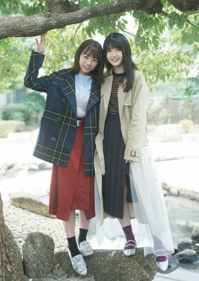 【証明】乃木坂46・北野日奈子(22)と久保史緒里(17)の週刊誌グラビア画像